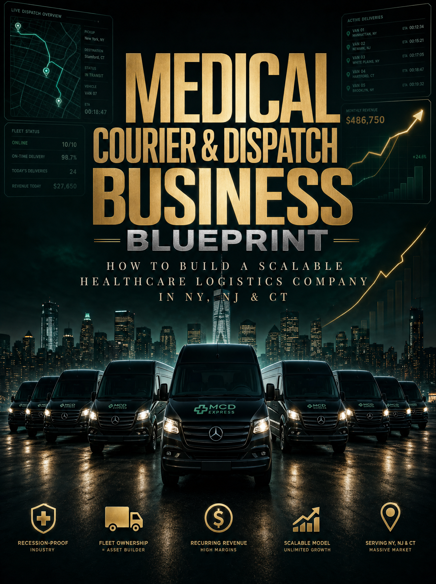 NY Tri-State Edition — Medical Courier & Dispatch Business Blueprint